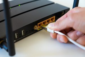 router do światłowodu